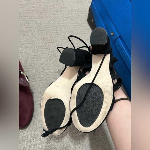 Call it spring black sandals - Picture 2 of 3